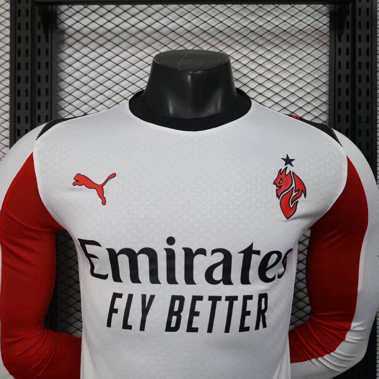 Maillot Exterieur Player Manche Longue AC Milan 2025-2026