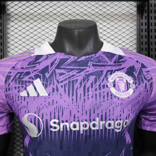 Maillot Edition Spéciale Violet Mirage Player Manchester United 2024-2025