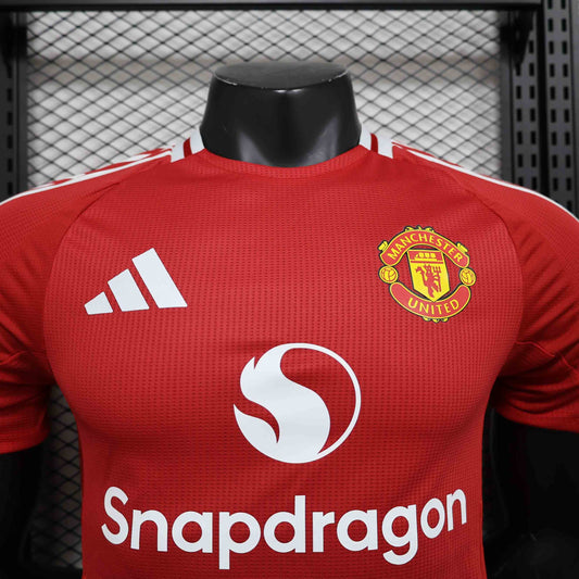 Maillot Domicile Player Manchester United 2024-2025