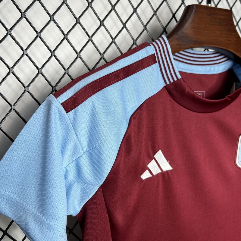 Ensemble Aston Villa Domicile Enfant 2024-2025