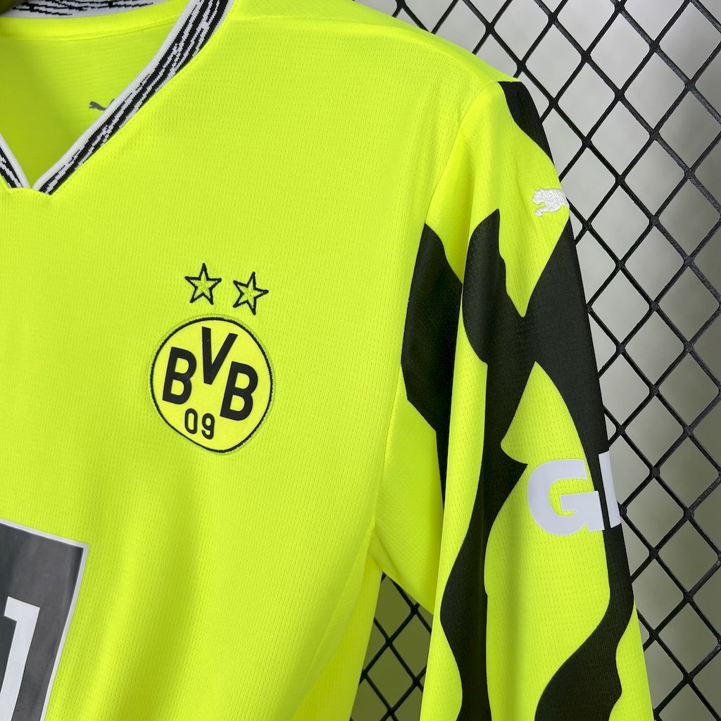 Maillot Edition Spéciale Dortmund Collaboration Manche Longue Borussia Dortmund 2025-2026