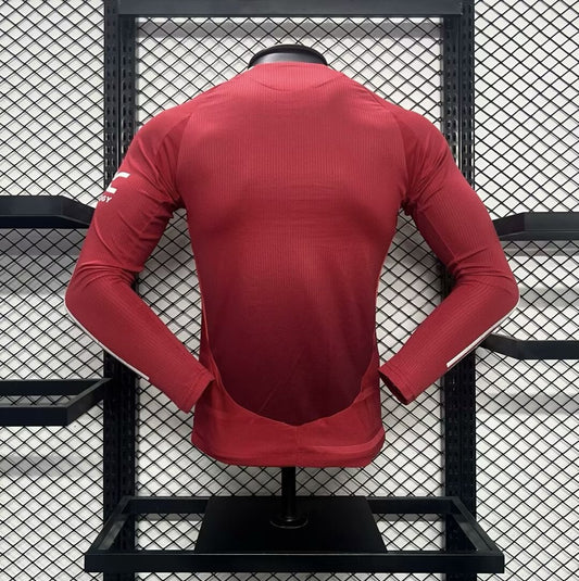 Maillot Domicile Player Manche Longue Manchester United 2024-2025