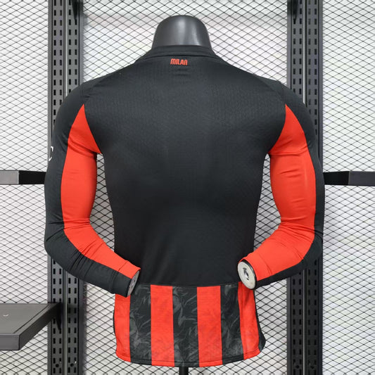Maillot Domicile Player Manche Longue AC Milan 2025-2026
