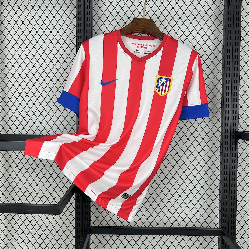 Maillot Domicile Retro Vintage Atletico Madrid 2012-2013