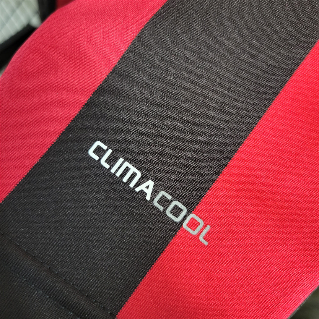 Maillot Domicile Retro Manche Longue AC Milan 2009-2010