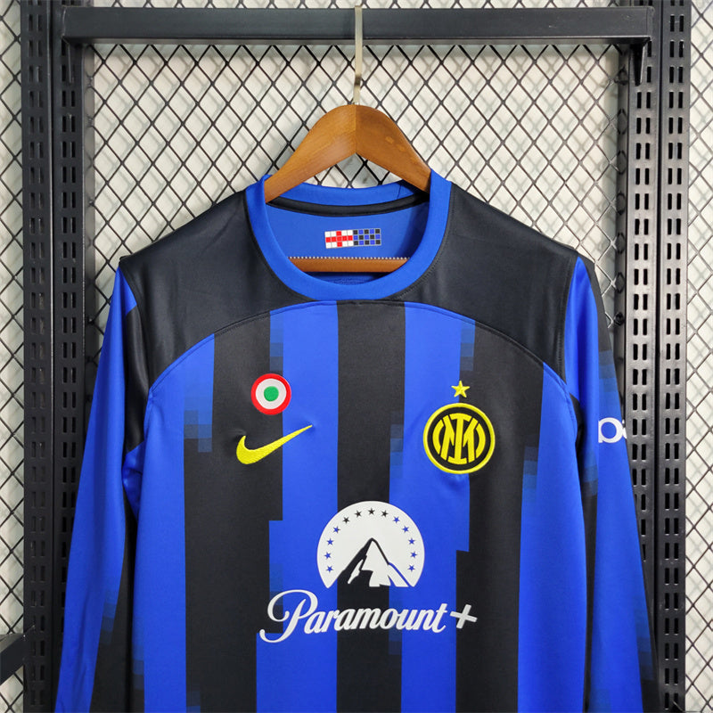 Maillot Domicile Manche Longue AC Milan 2023-2024