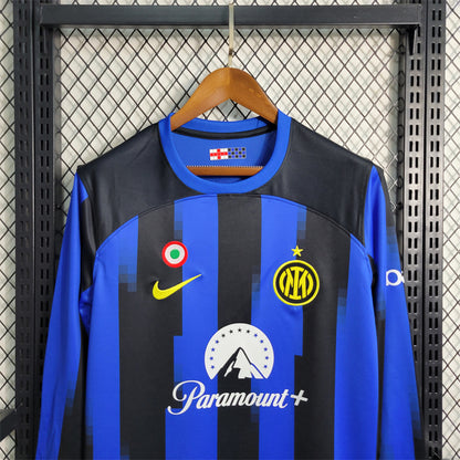 Maillot Domicile Manche Longue AC Milan 2023-2024