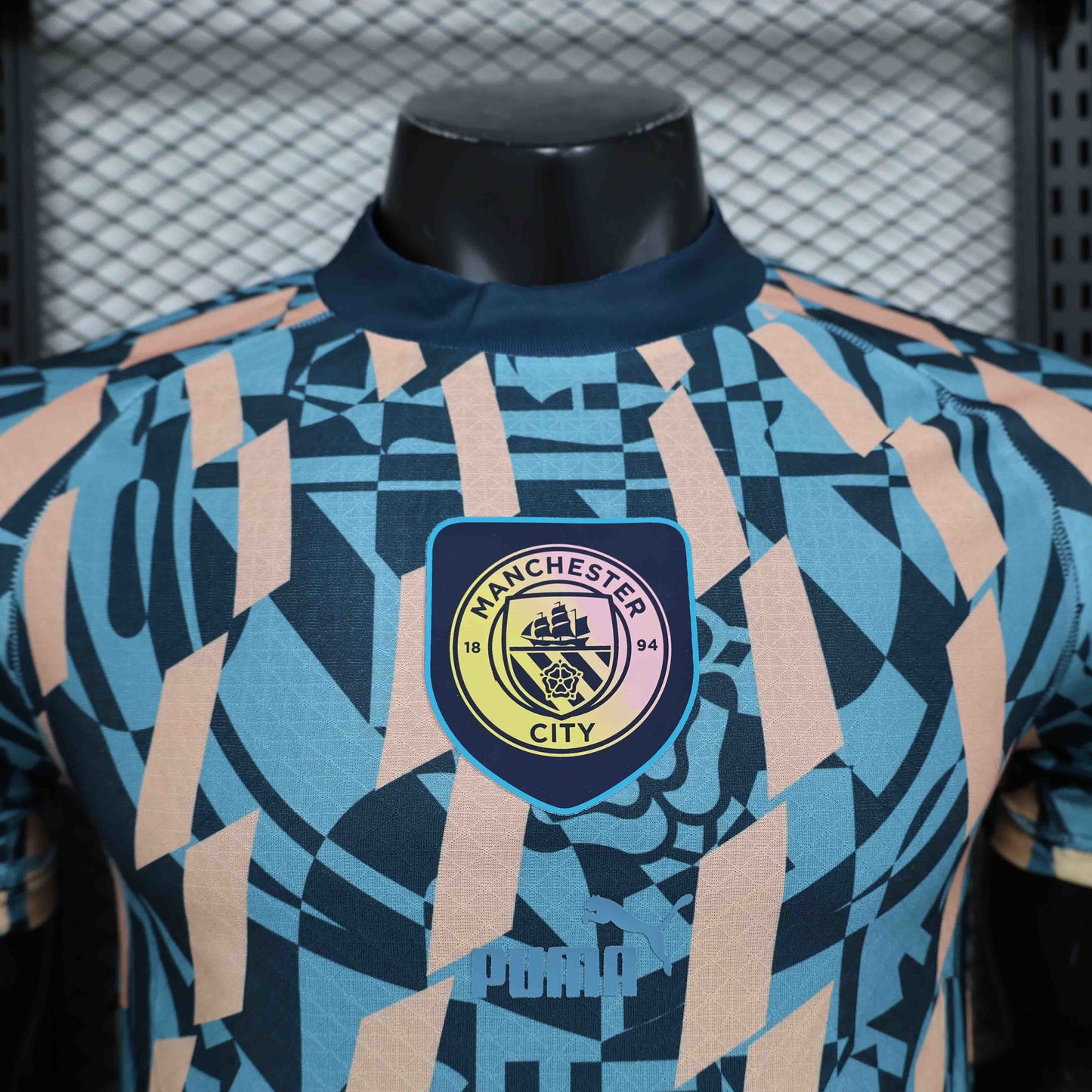 Maillot Edition Spéciale Bleu Retro Retro Manchester City 2024-2025