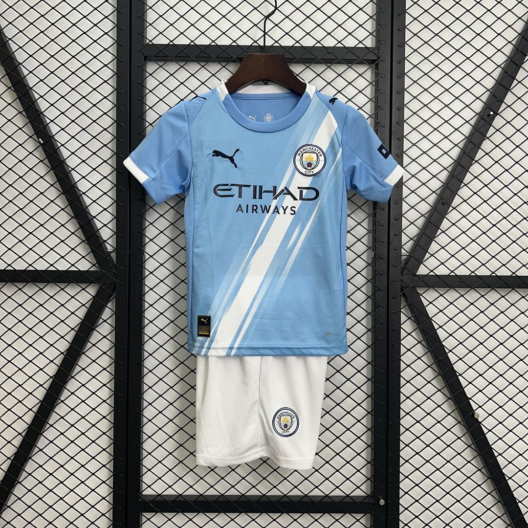 Ensemble Manchester City Domicile Enfant 2025-2026