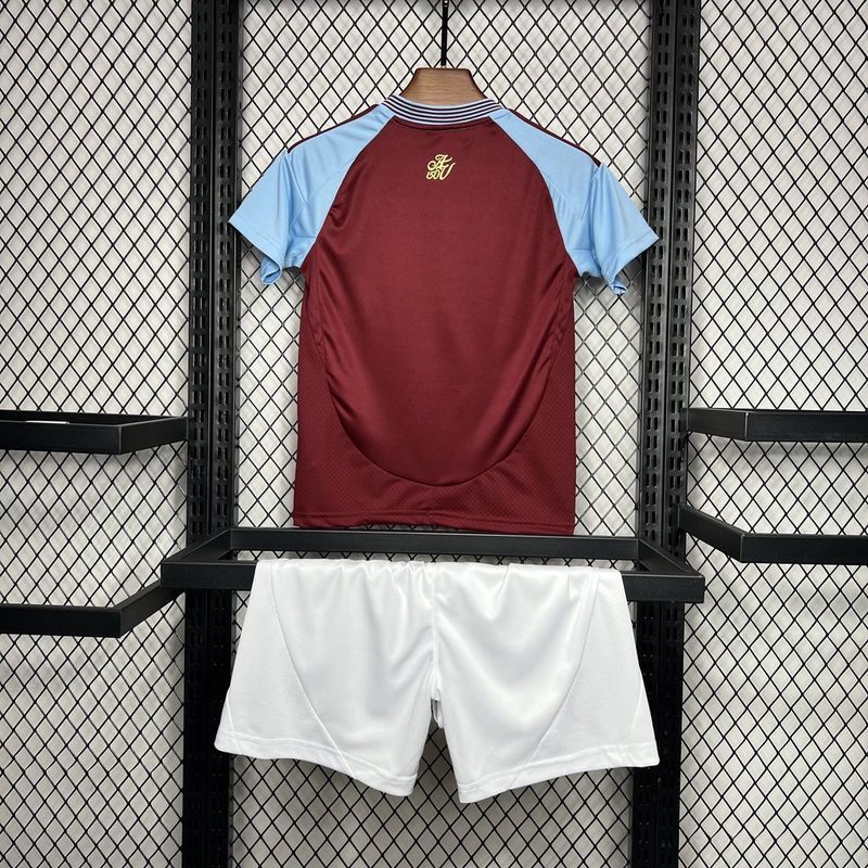 Ensemble Aston Villa Domicile Enfant 2024-2025