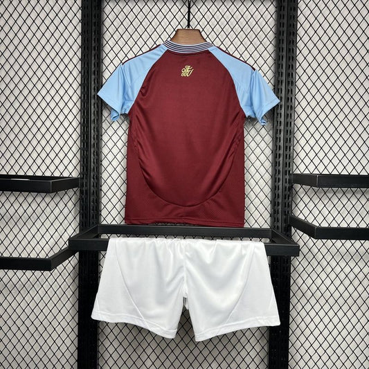 Ensemble Aston Villa Domicile Enfant 2024-2025