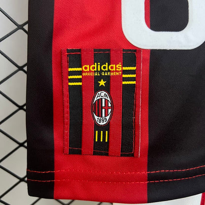Ensemble AC Milan Domicile Retro Enfant 1998-1999
