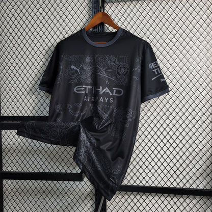 Maillot Edition Spéciale Noir Manchester City 2023-2024
