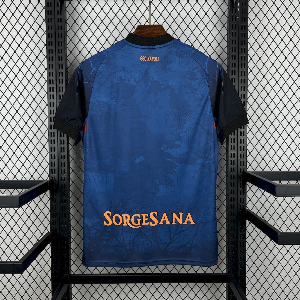 Maillot Edition Special Bleu Halloween SSC Naples 2025-2026