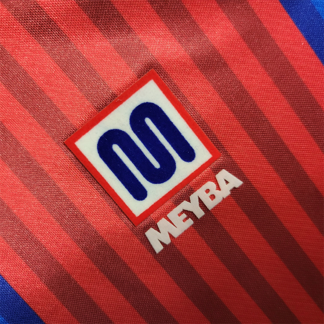 Maillot Domicile Long Sleeve Manches Longues FC Barcelone 1991-1992