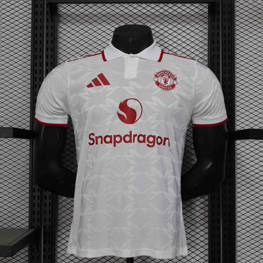 Maillot Edition Spéciale Blanc Player Manchester United 2024-2025