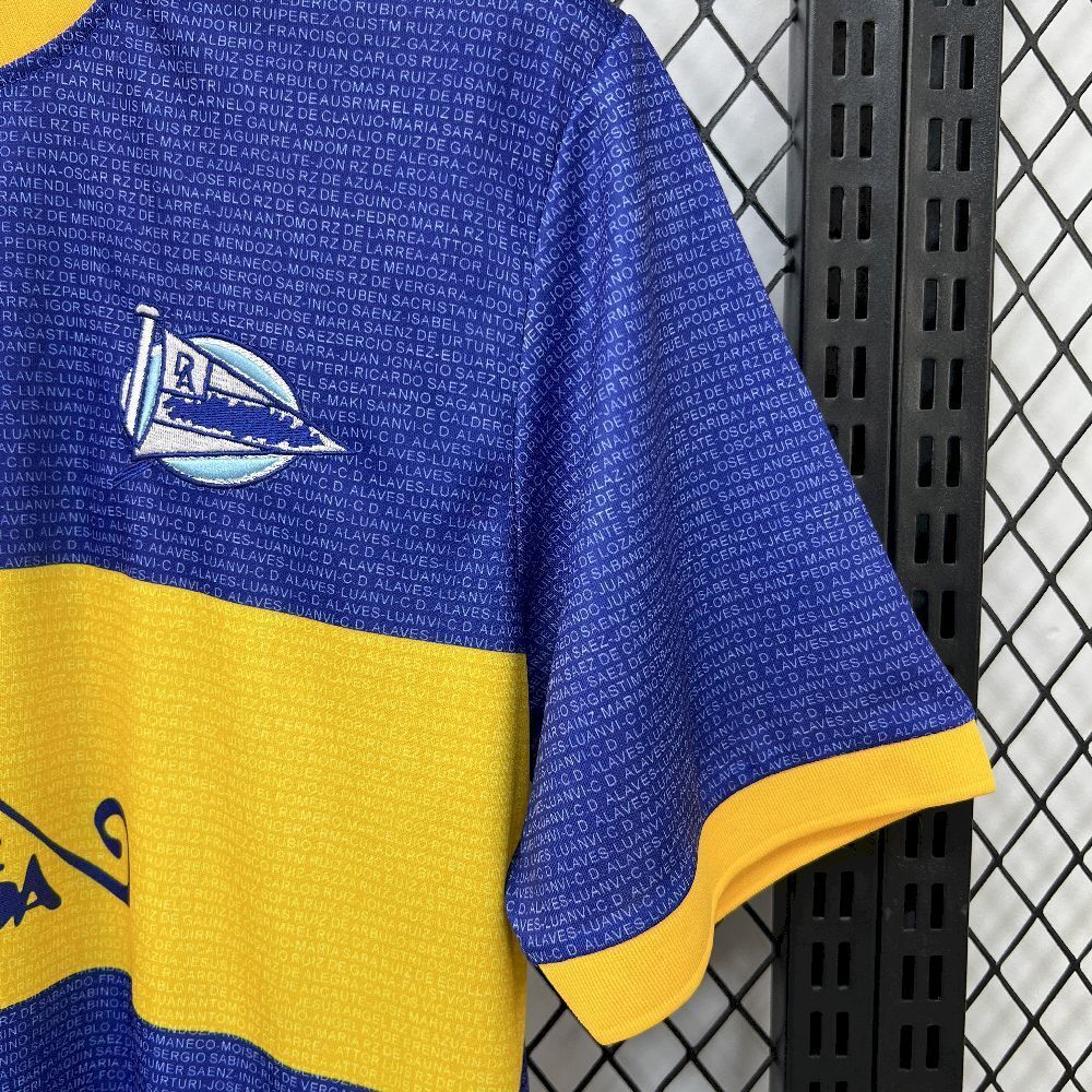 Maillot Deportivo Retro Champions League Alaves 2000-2001