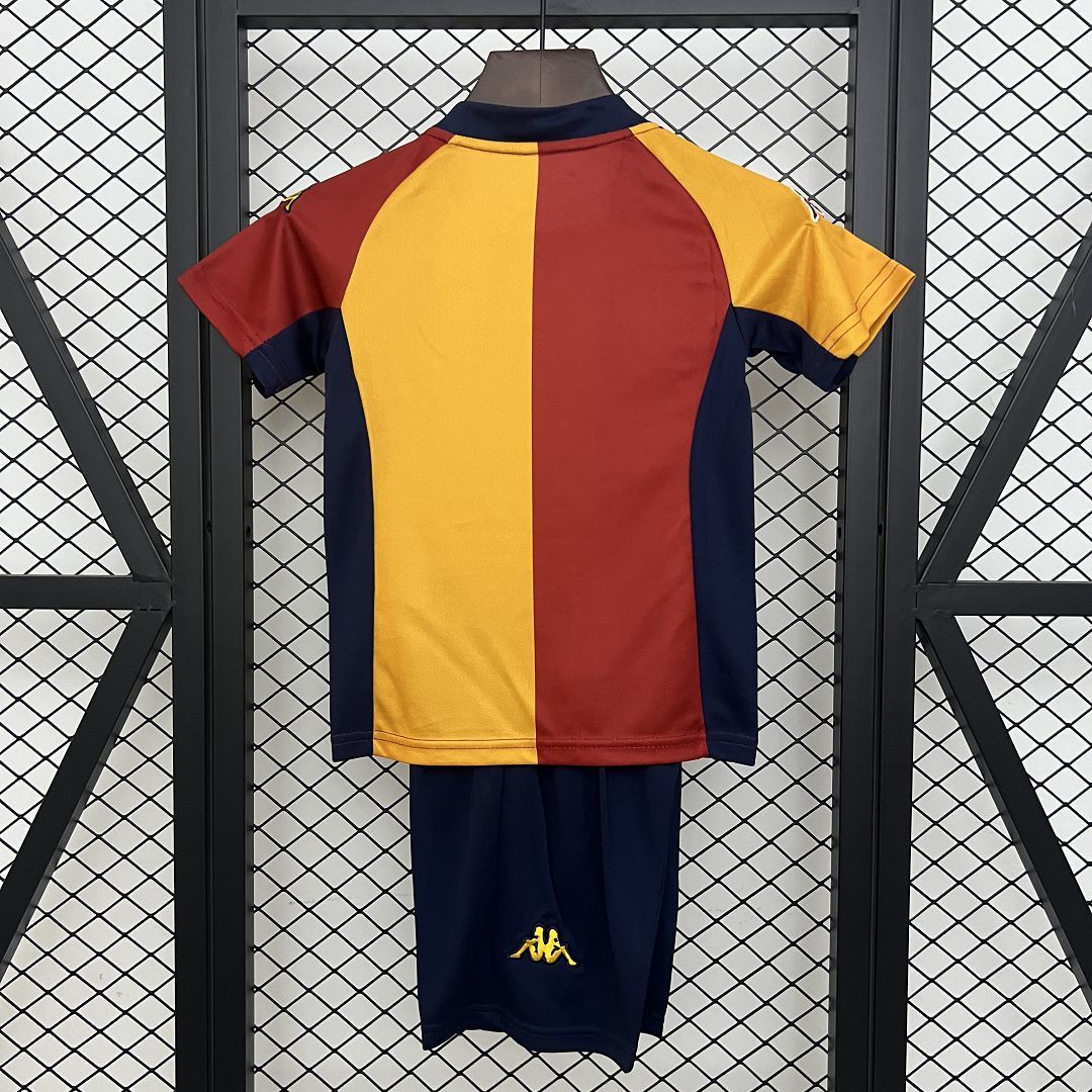 Ensemble AS Roma Domicile Retro Enfant 2001-2002