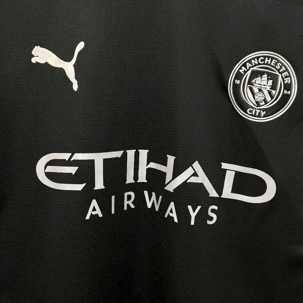 Maillot Exterieur Manche Longue Manchester City 2025-2026