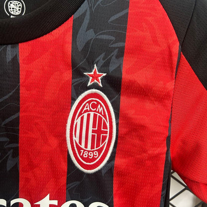 Ensemble AC Milan Domicile Enfant 2025-2026