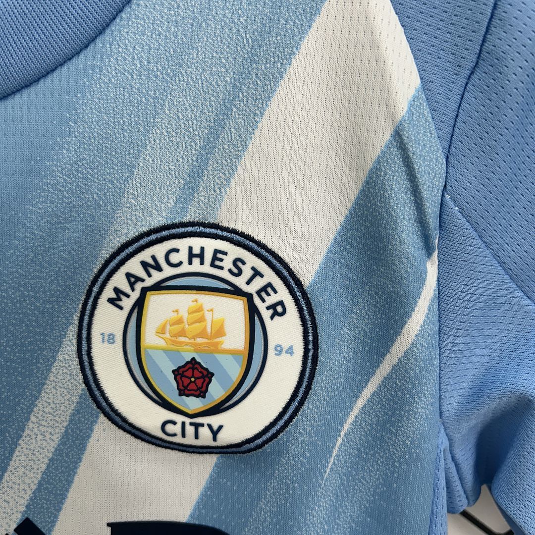 Ensemble Manchester City Domicile Enfant 2025-2026
