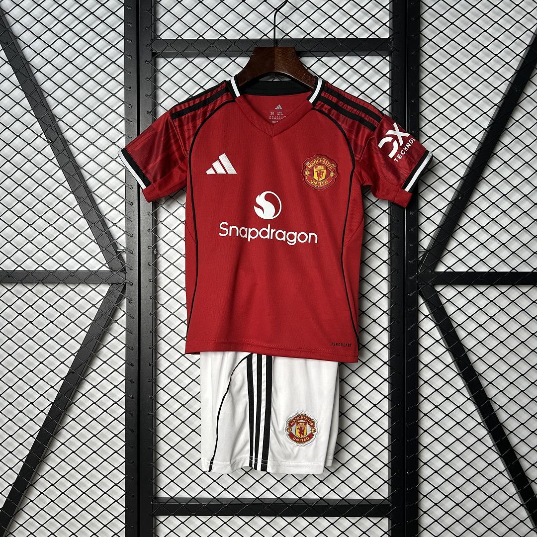 Ensemble Manchester United Domicile Enfant 2025-2026