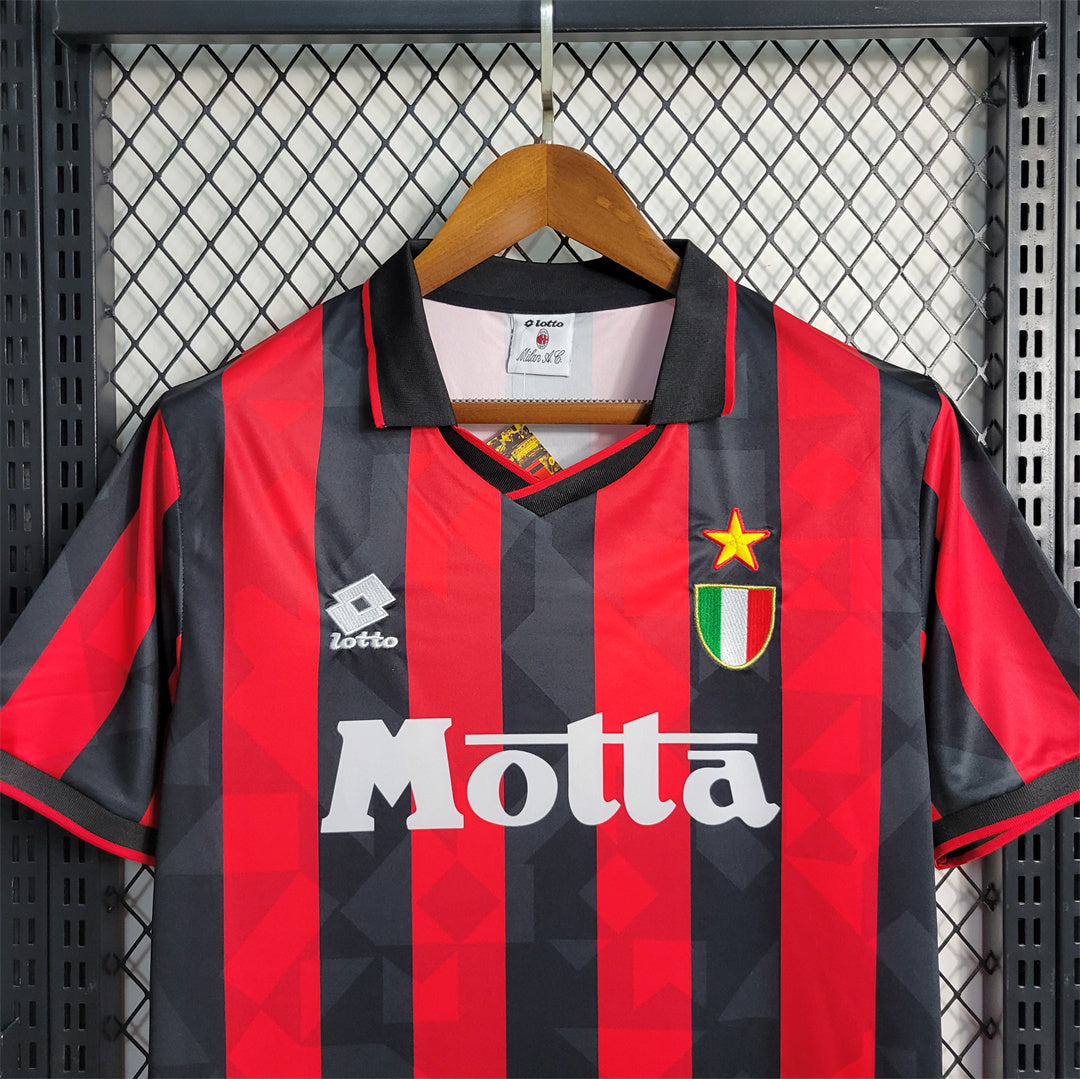 Maillot Domicile Retro AC Milan 1993-1994