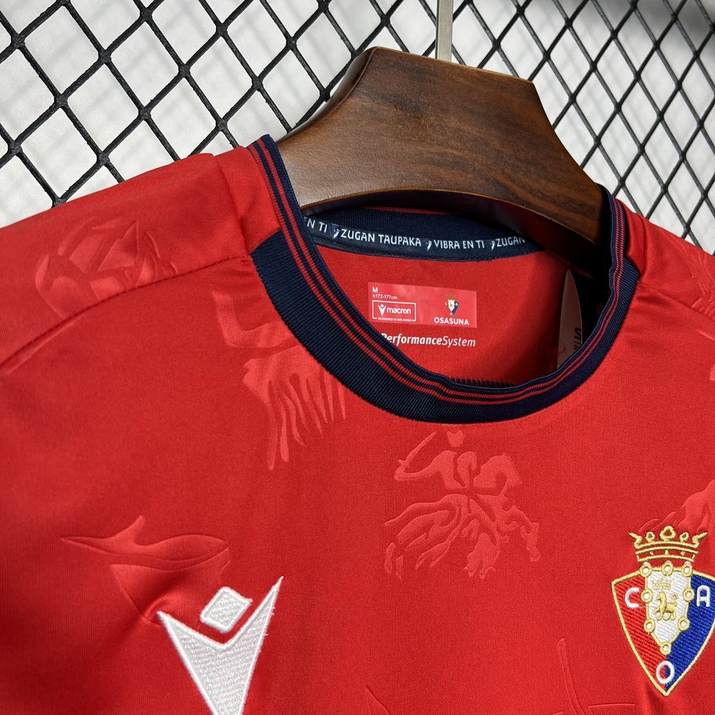 Maillot Domicile Osasuna 2024-2025