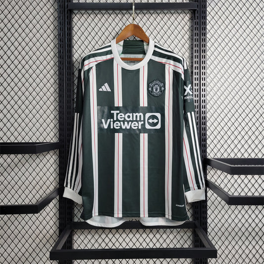 Maillot Exterieur Manche Longue Manchester United 2023-2024