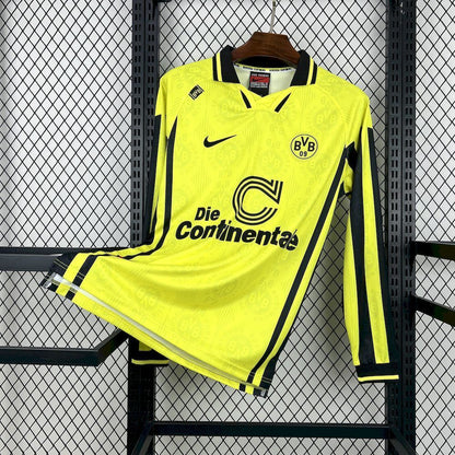 Maillot Domicile Retro Manche Longue Borussia Dortmund 1996-1997