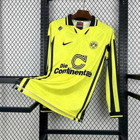 Maillot Domicile Retro Manche Longue Borussia Dortmund 1996-1997