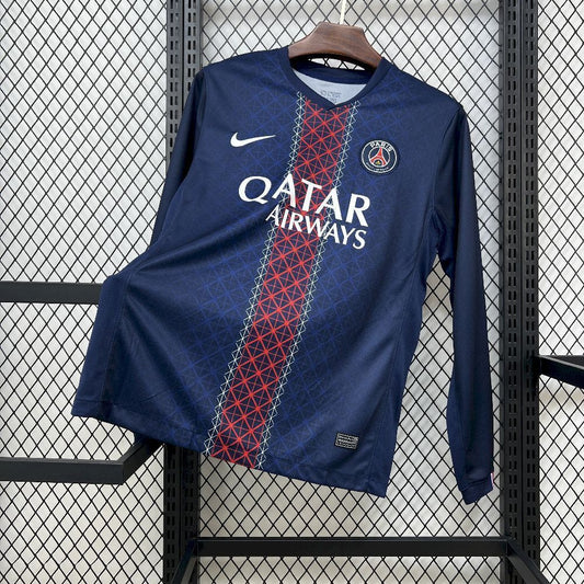 Maillot Domicile Long Sleeve Manches Longues PSG 2025-2026