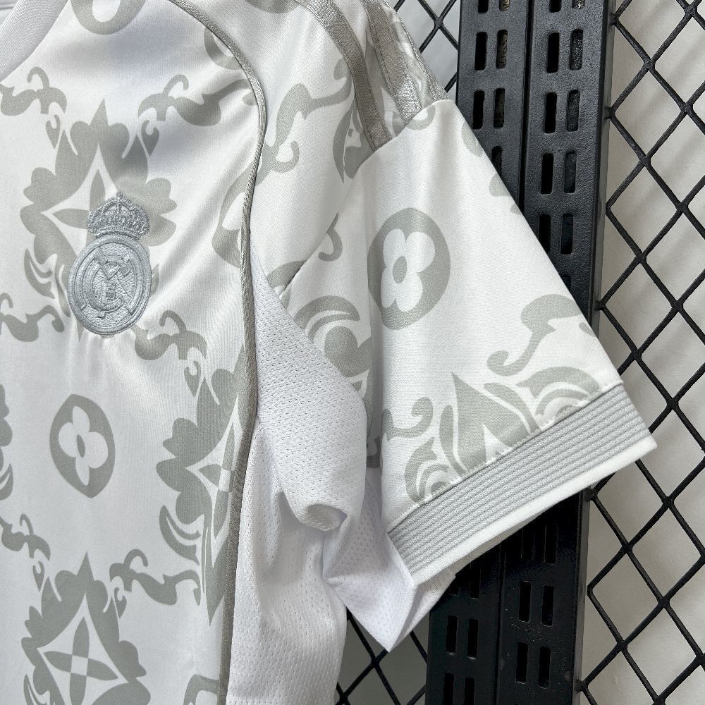 Maillot LV Collab White Real Madrid 2025-2026