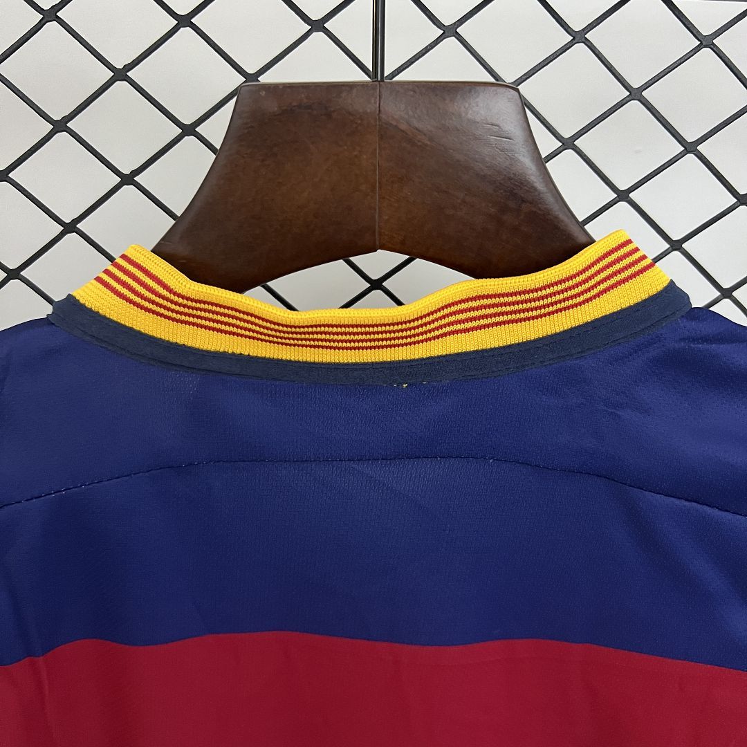 Ensemble FC Barcelone Domicile Retro Sport Enfant 2015-2016