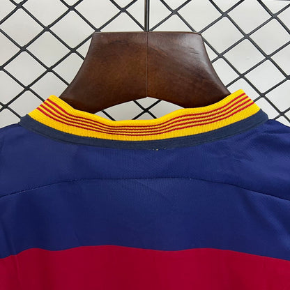 Ensemble FC Barcelone Domicile Retro Sport Enfant 2015-2016