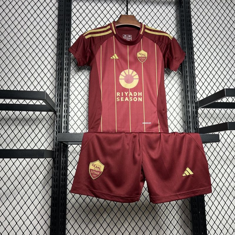 Ensemble AS Roma Domicile Enfant 2024-2025