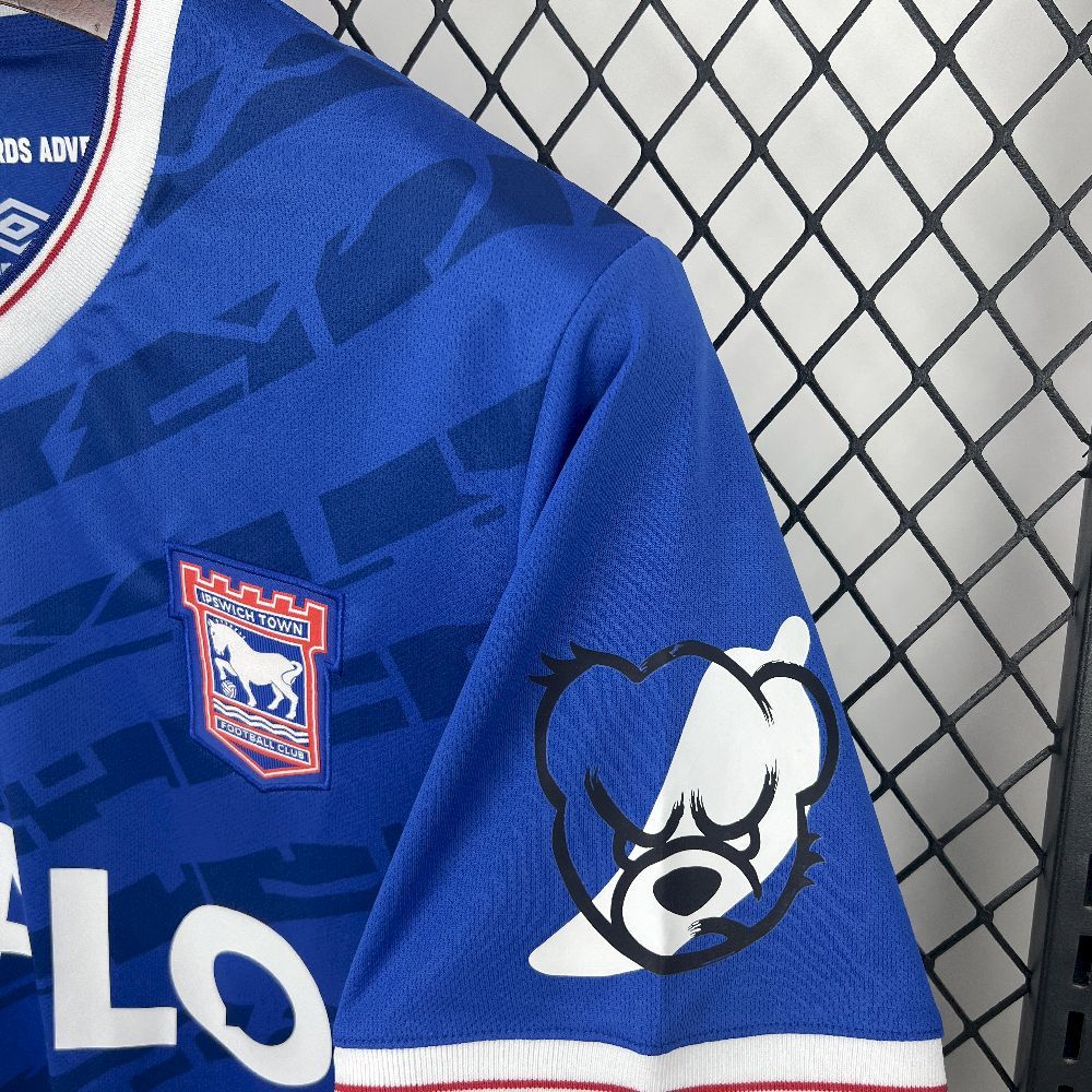 Maillot Domicile Ipswich Town 2025-2026