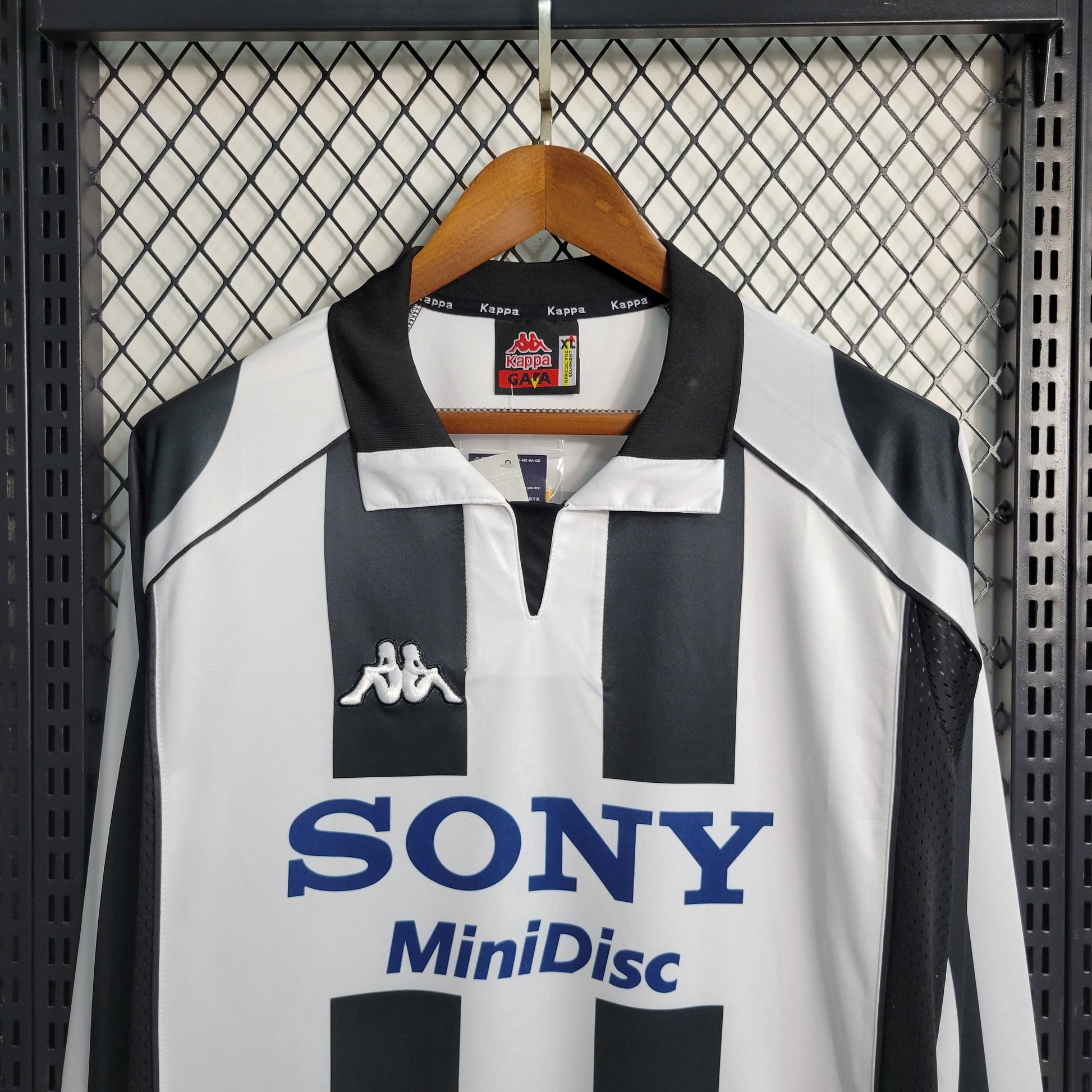 Maillot Domicile Retro Manche Longue Juventus 1997