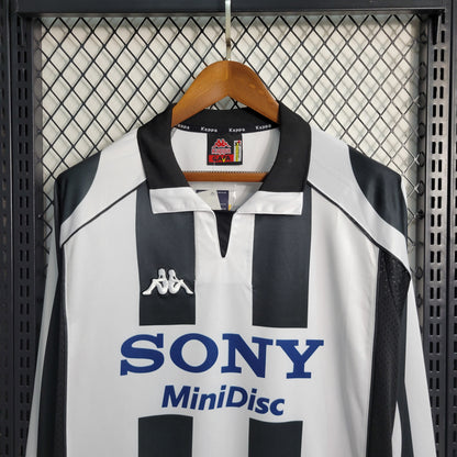 Maillot Domicile Retro Manche Longue Juventus 1997