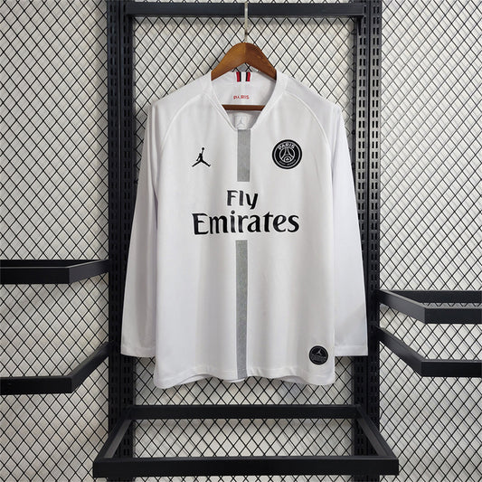 Maillot White Champions League Long Manches Longues PSG 2018-2019