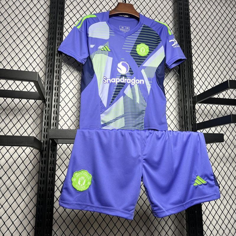 Ensemble Manchester United Gardien Enfant 2024-2025