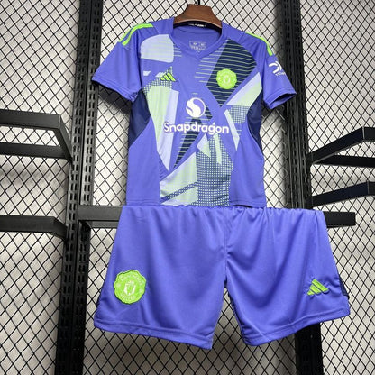 Ensemble Manchester United Gardien Enfant 2024-2025
