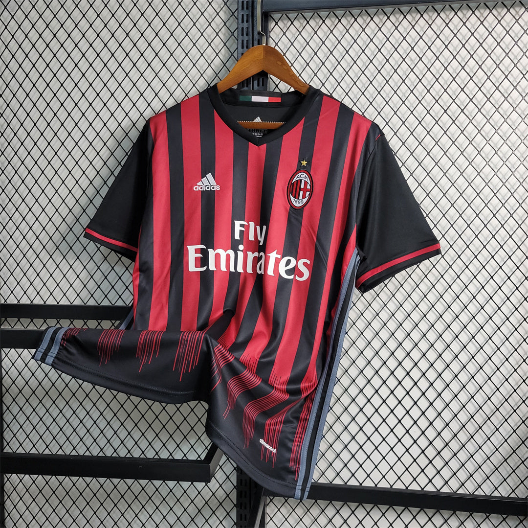 Maillot Domicile Retro AC Milan 2016-2017