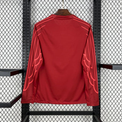 Maillot Gardien Red Long Sleeve Manches Longues PSG 2025-2026