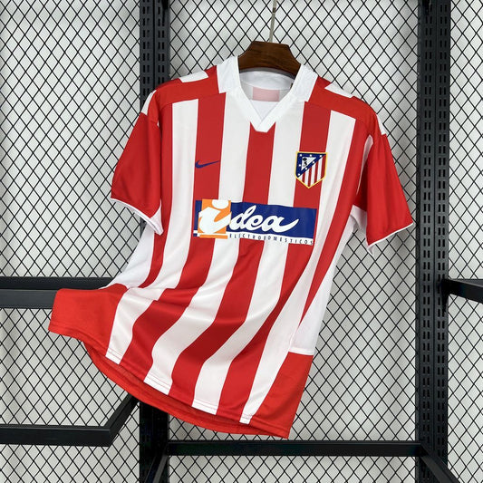 Maillot Domicile Retro Vintage Atletico Madrid 2002-2003