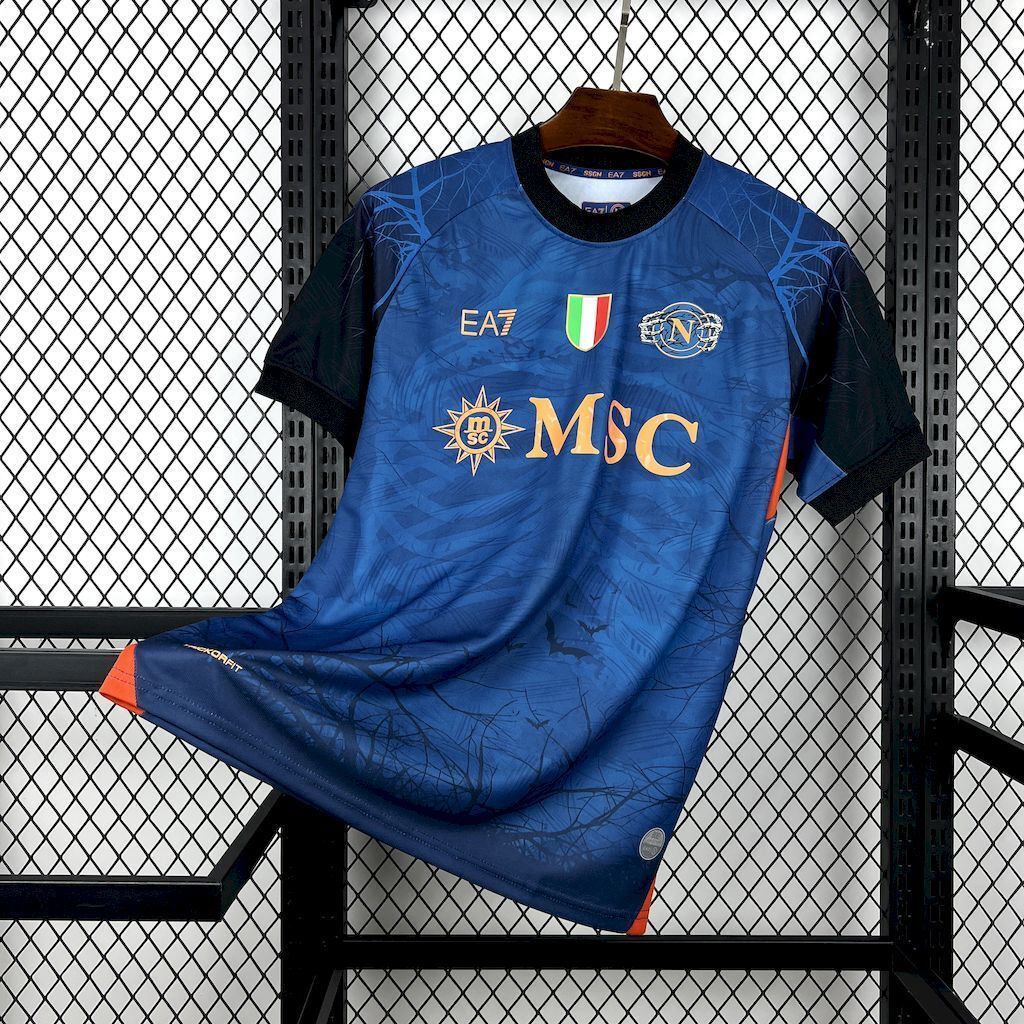 Maillot Edition Special Bleu Halloween SSC Naples 2025-2026