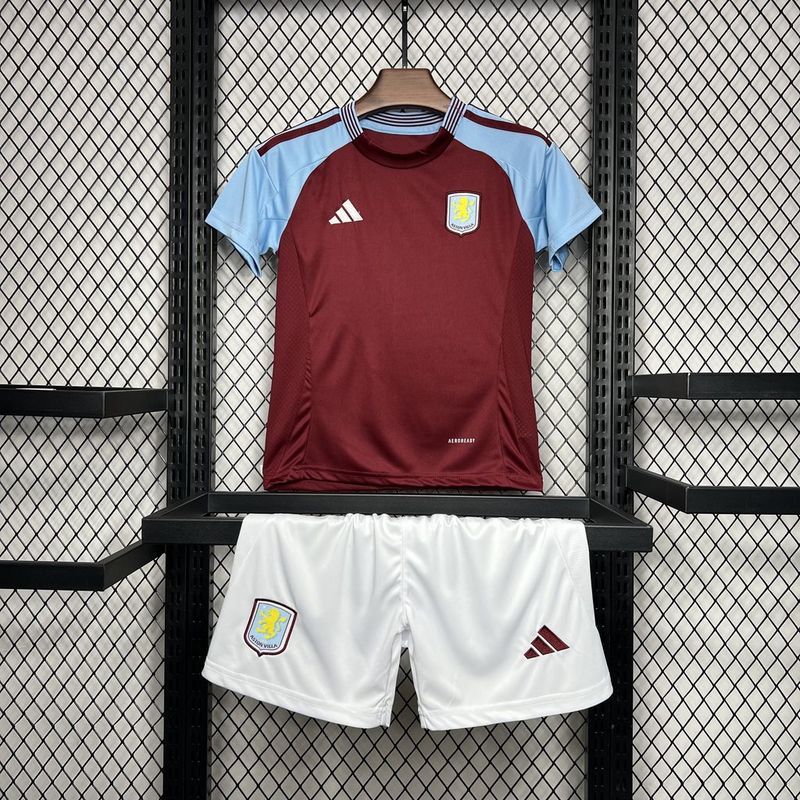 Ensemble Aston Villa Domicile Enfant 2024-2025