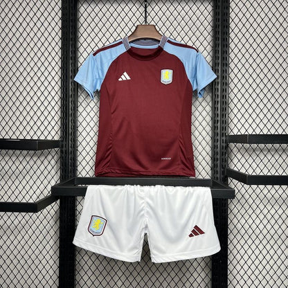 Ensemble Aston Villa Domicile Enfant 2024-2025