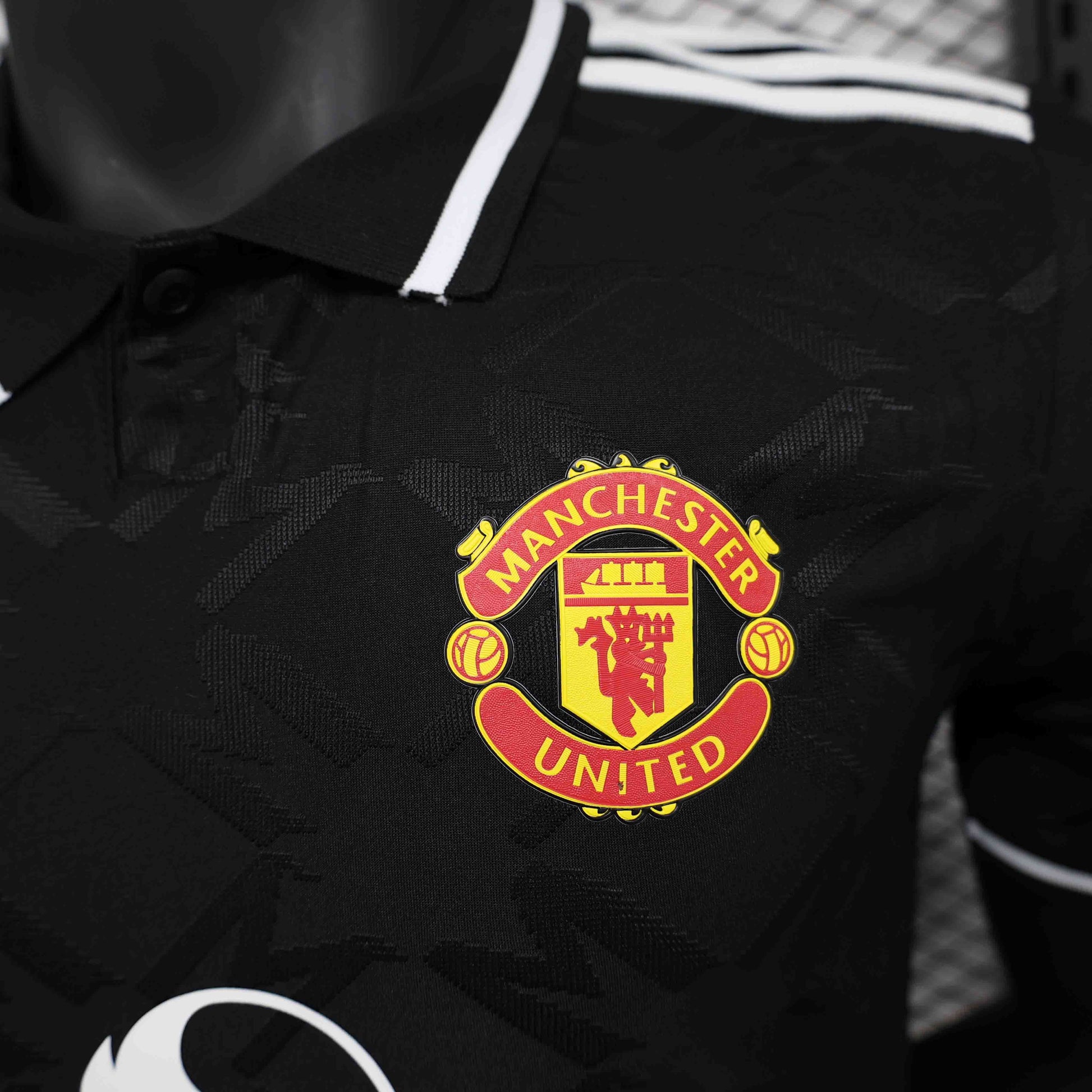 Maillot Edition Spéciale Noir Player Manchester United 2024-2025