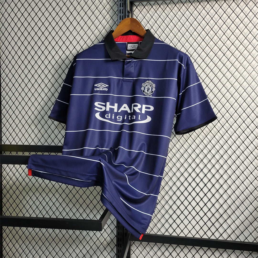 Maillot Exterieur Retro Manchester United 1999-2000